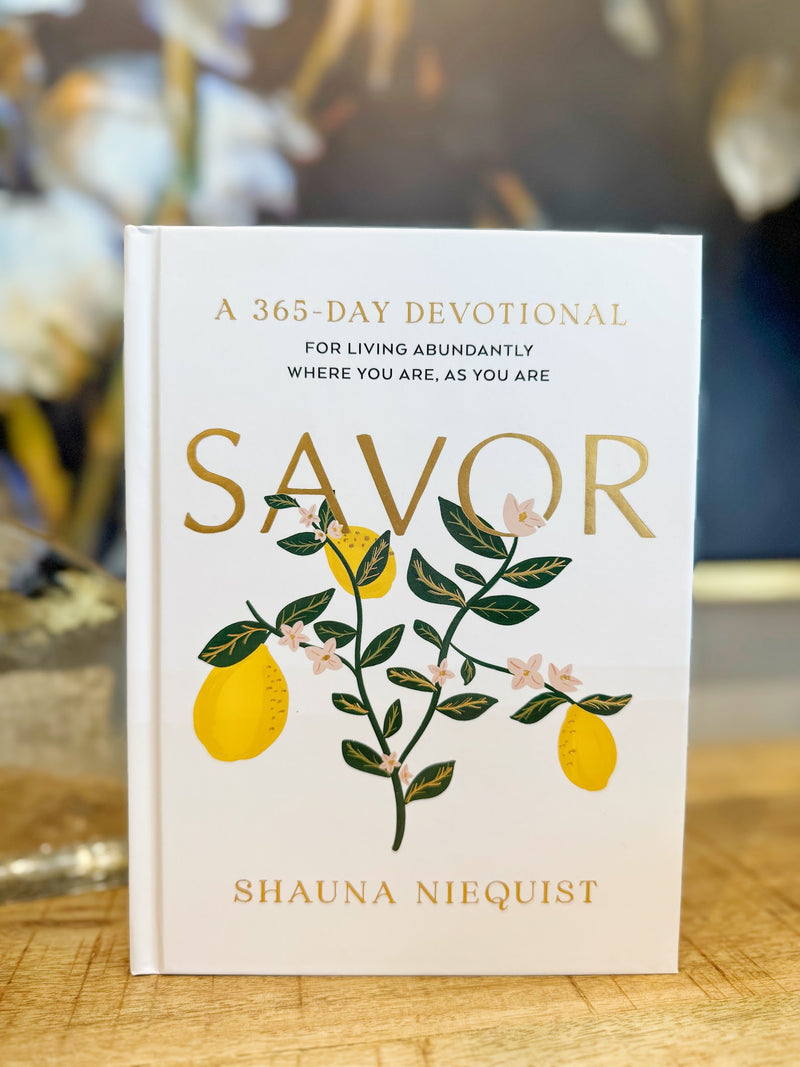 Savor: Living Abundantly Devotional