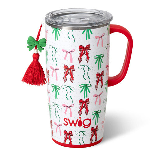 Ribbons and Bows Travel Mug 22 oz