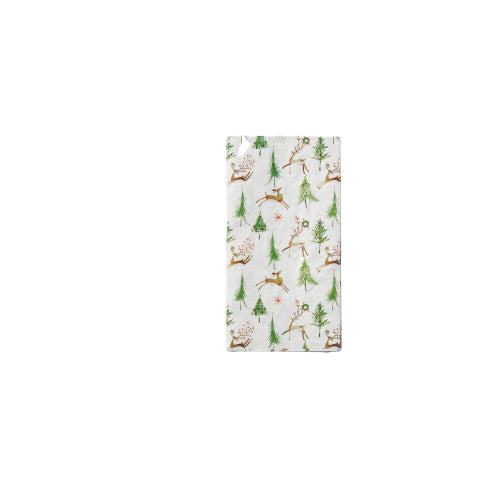 Frolicking Reindeer Guest Towels