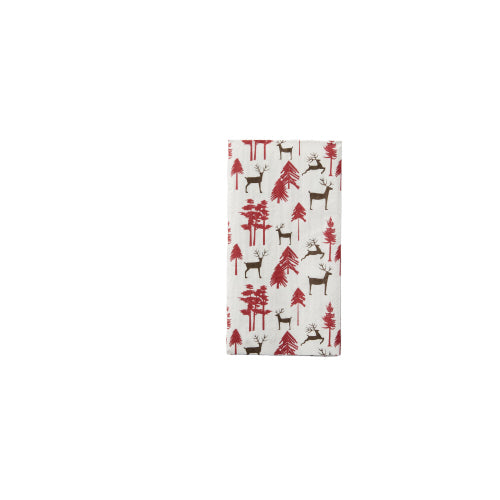 Wooded Reindeer Guest Towels