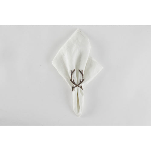 Metal Antler Napkin Ring