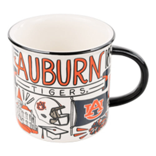 Auburn Collage Campfire Mug