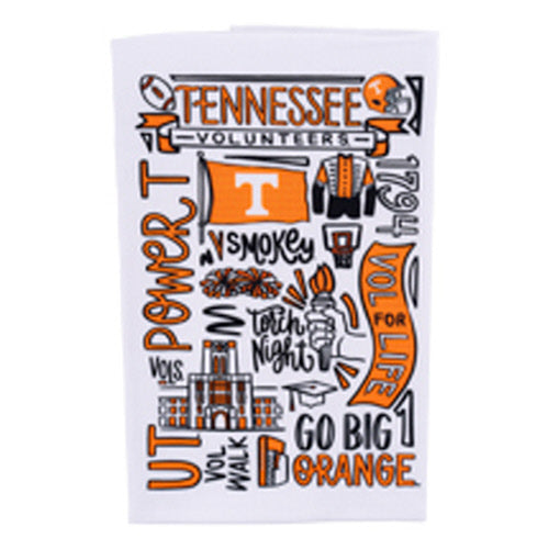 Tennessee Collage Tea Towel