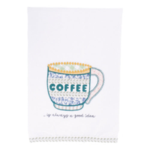 Coffee is Always Tea Towel