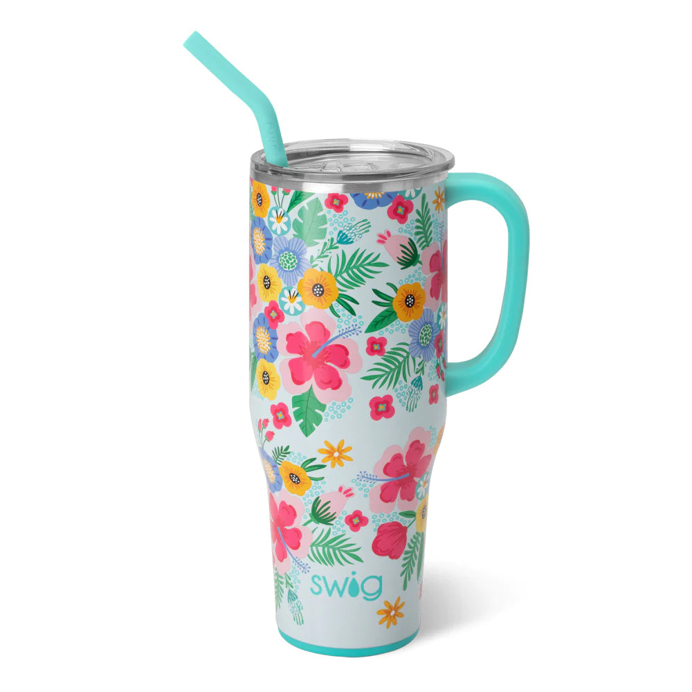 Island Bloom Mega Mug