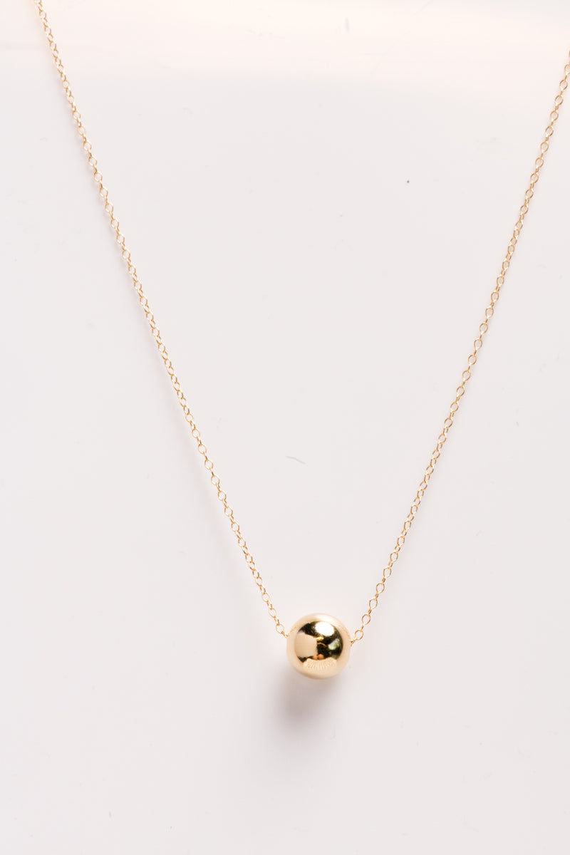 Sphere Pendant Necklace