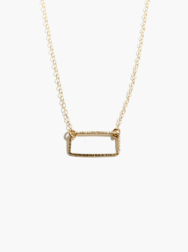 Floating Shape Necklace