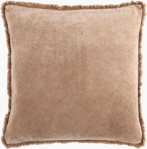 Washed Cotton Velvet Pillow 20x20