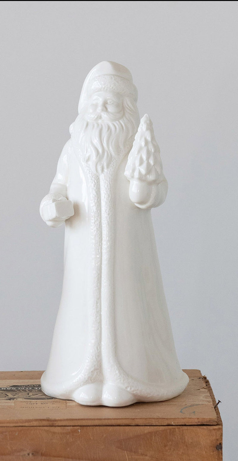 Stoneware Santa