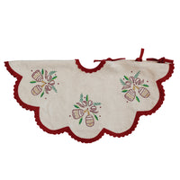 Holly Bells Tree Skirt