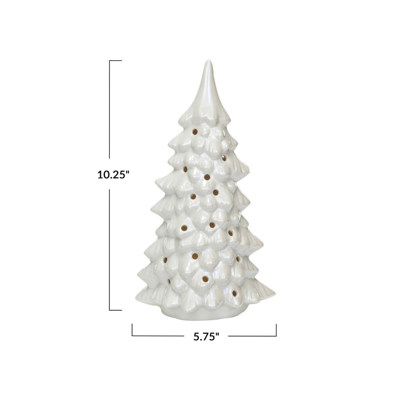 Stoneware LED Tree