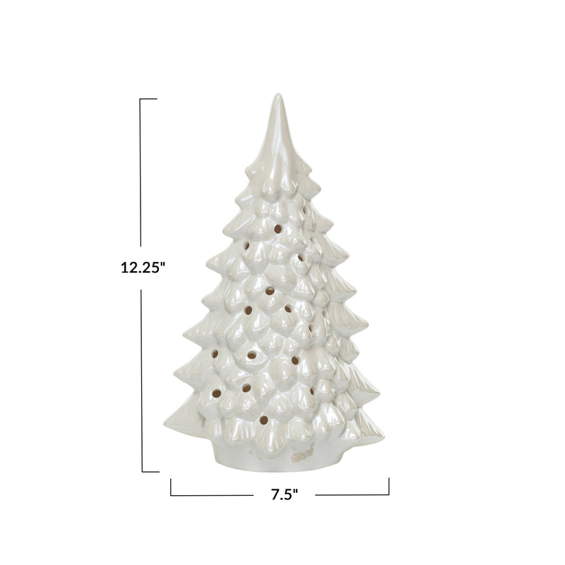 Stoneware LED Tree