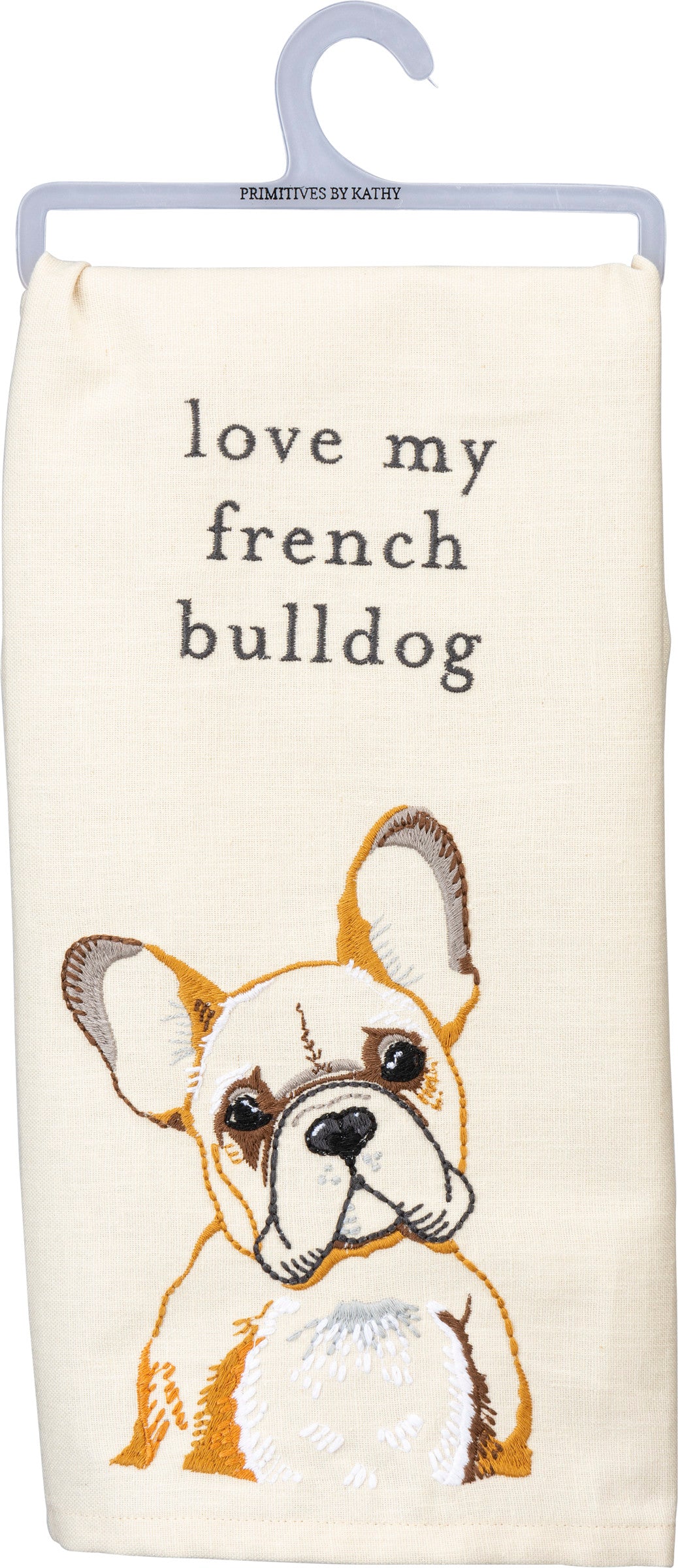 English Bulldog Tea Towel