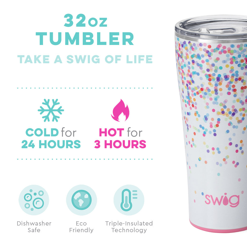 Confetti Tumbler 32oz The Rustic Market