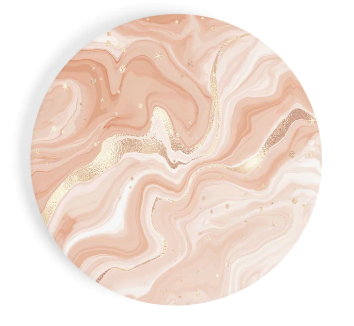 Marble Pink Car Coaster