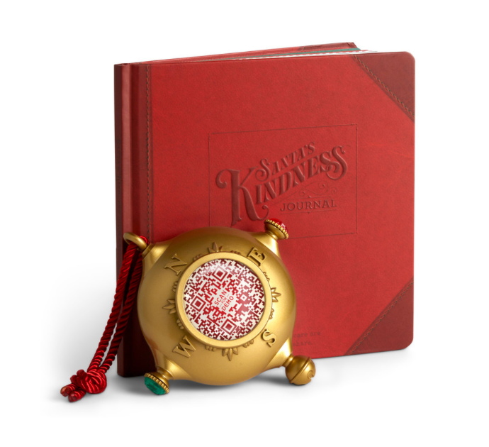 Santas Kindness Ornament and Journal